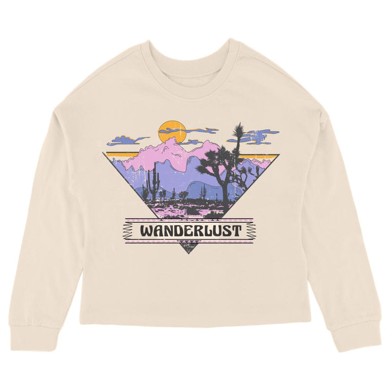 TINY WHALES WANDERLUST LS TEE