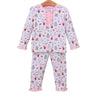 TROTTER STREET NUTCRACKER BALLET RUFFLE PAJAMA SET