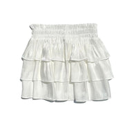 PLEAT LUNA SKIRT WHITE