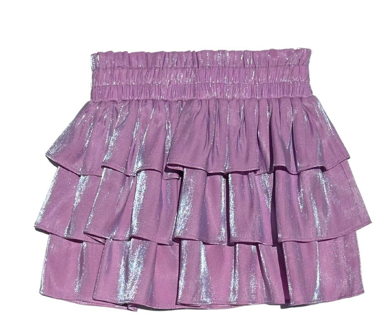 PLEAT LUNA SKIRT PURPLE