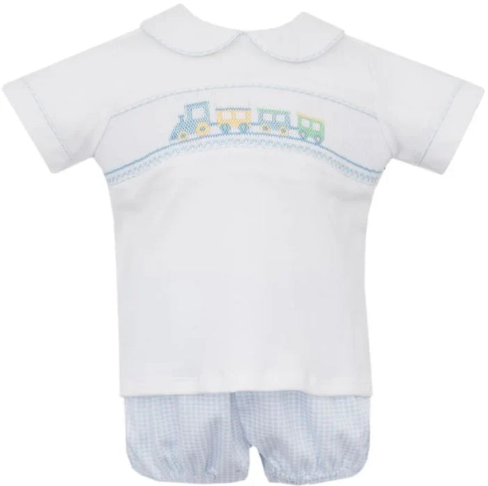 PETIT BEBE TRAIN DIAPER SET