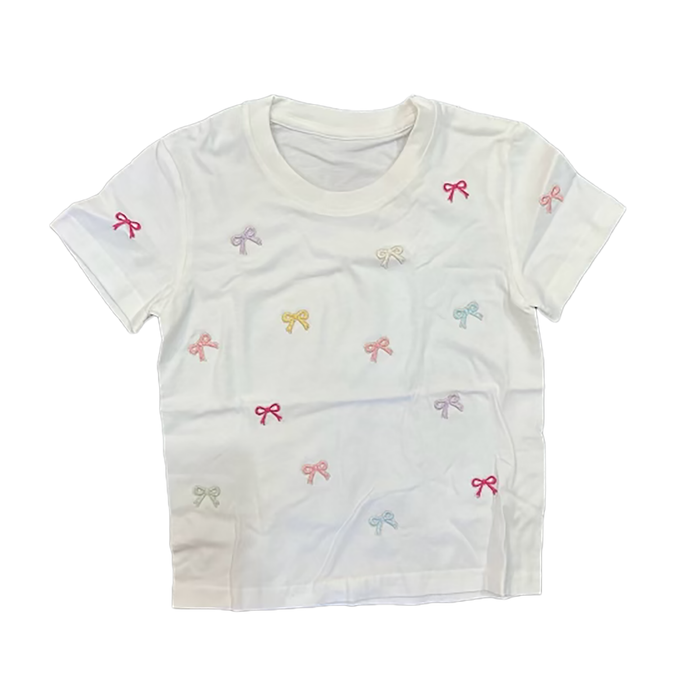 TWEENSTYLE MINI BOWS TEE