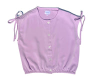 PLEAT MAGGIE TOP LILAC