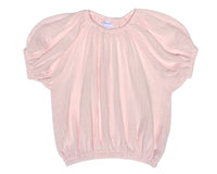 PLEAT ALEXIS TOP LIGHT PINK