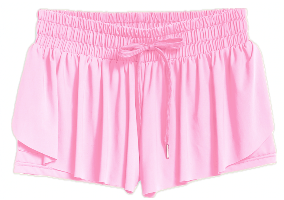 SUZETTE COLLECTION FLY AWAY SHORT LIGHT PINK