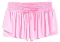 SUZETTE COLLECTION FLY AWAY SHORT LIGHT PINK