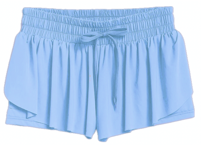 SUZETTE COLLECTION FLY AWAY SHORT CHAMBRAY BLUE