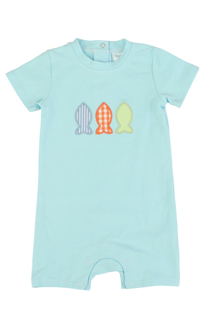 JUMPING JOLLY FISH TRIO BOY ROMPER