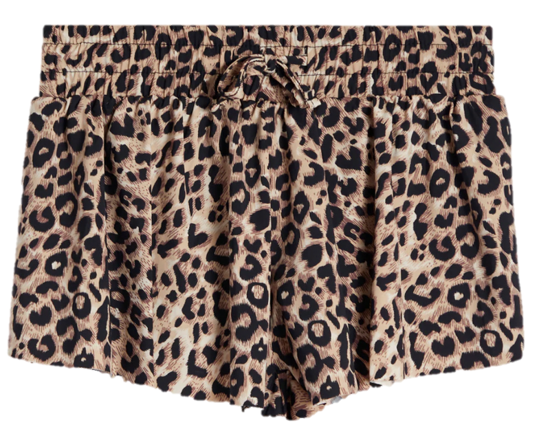 SUZETTE COLLECTION FLY AWAY SHORT ANIMAL PRINT