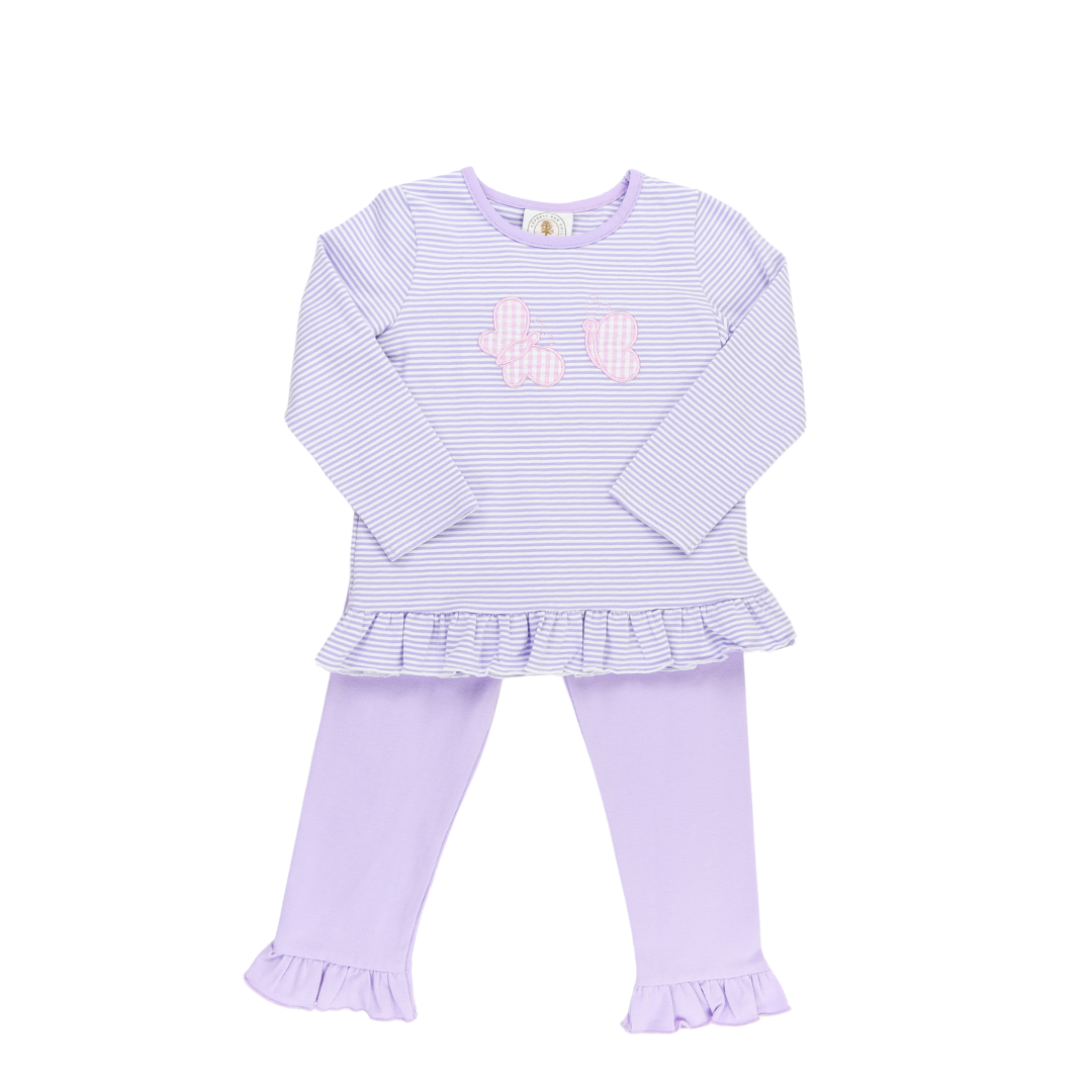 CYPRESS ROW FLUTTERS GIRL RUTHIE LEGGING SET