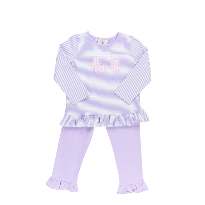 CYPRESS ROW FLUTTERS GIRL RUTHIE LEGGING SET