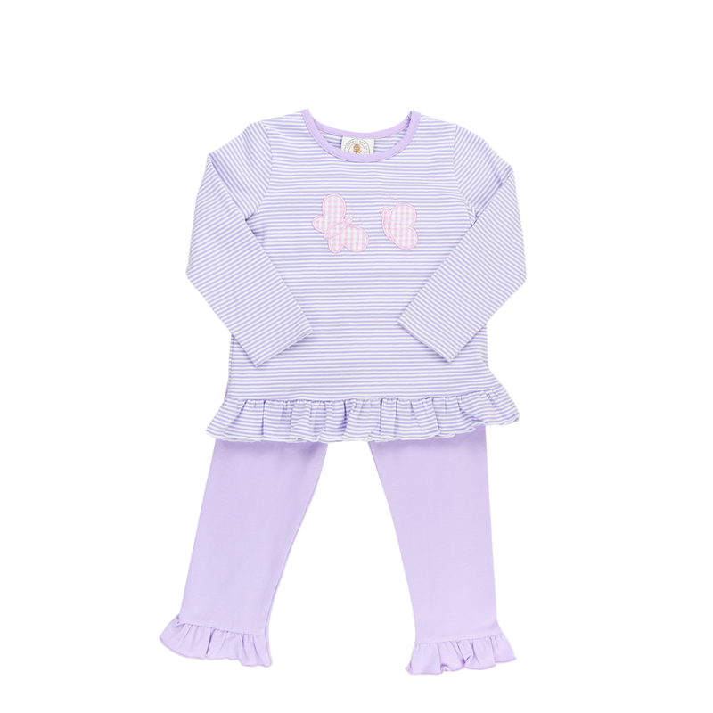 CYPRESS ROW FLUTTERS GIRL RUTHIE LEGGING SET