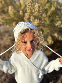 Girls Molly Sweater Ivory