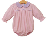TROTTER STREET KATHERINE BUBBLE LIGHT PINK/LAVENDER STRIPE