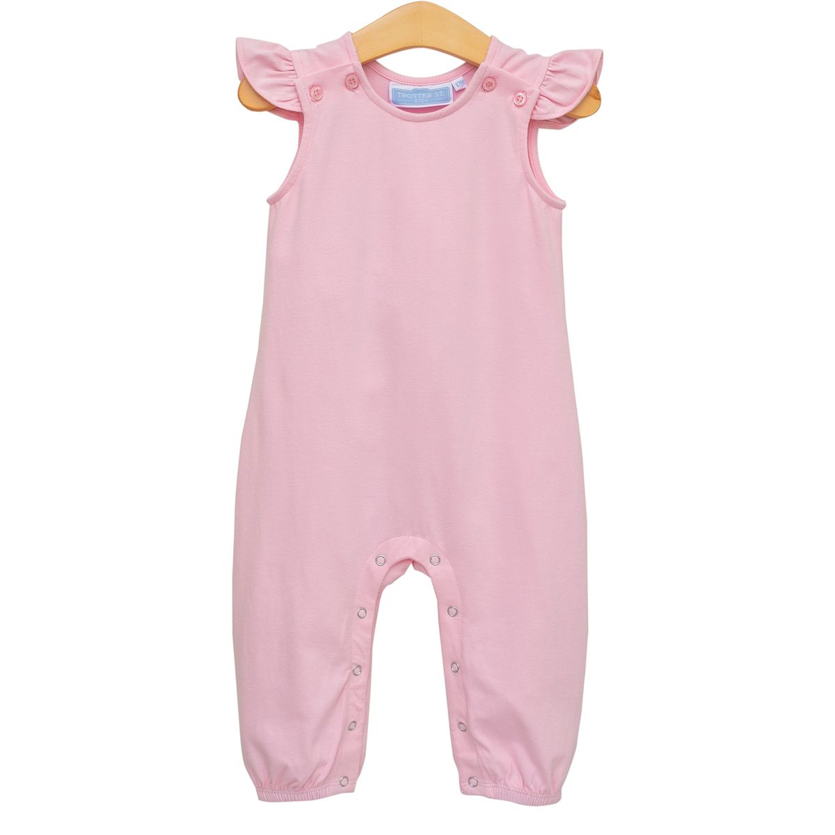 TROTTER STREET CAROLINE ROMPER LIGHT PINK
