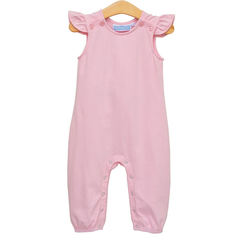 TROTTER STREET CAROLINE ROMPER LIGHT PINK