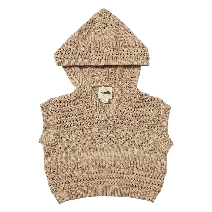VIGNETTE GIRLS MABEL VEST OATMEAL