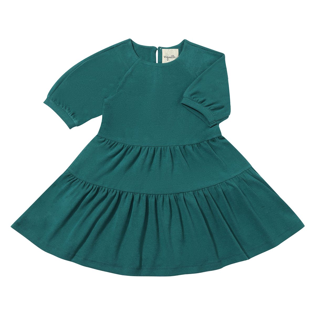VIGNETTE GIRLS ALICE DRESS GREEN