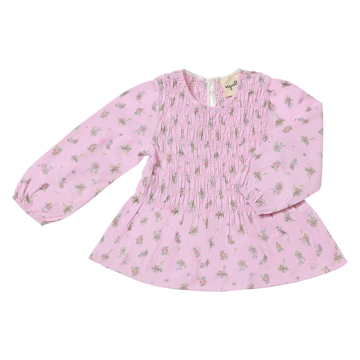 VIGNETTE ODETTE BLOUSE ROSE POSIE