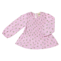 VIGNETTE ODETTE BLOUSE ROSE POSIE