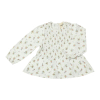 VIGNETTE ODETTE BLOUSE IVORY POSIE