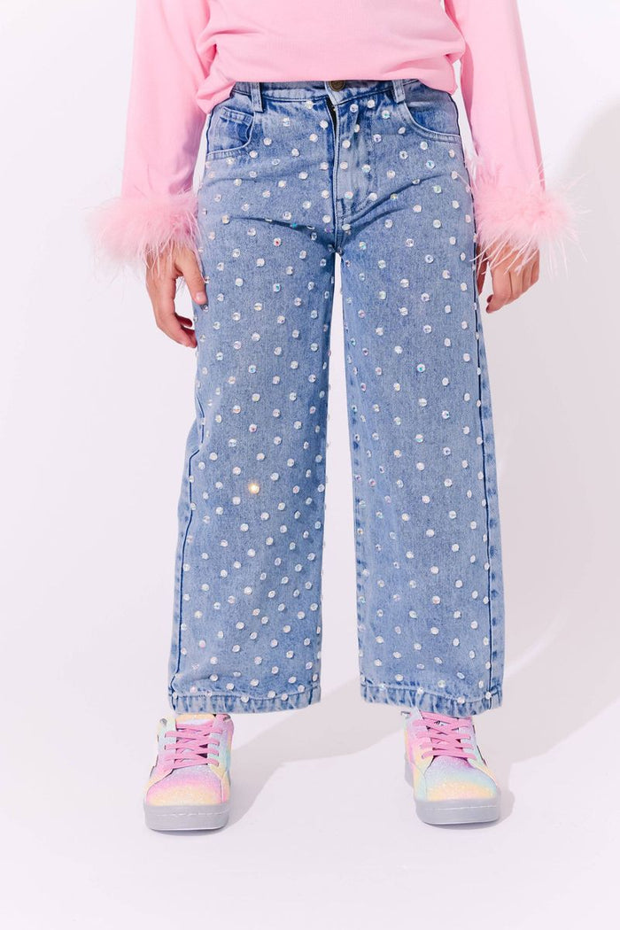 LOLA AND THE BOYS GEMS SPARKLE JEANS