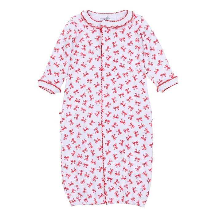 MAGNOLIA BABY SCARLETT BOWS PRINTED RUFFLE CONVERTER
