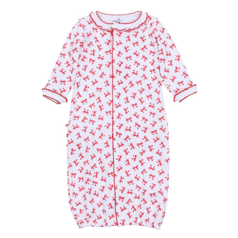 MAGNOLIA BABY SCARLETT BOWS PRINTED RUFFLE CONVERTER