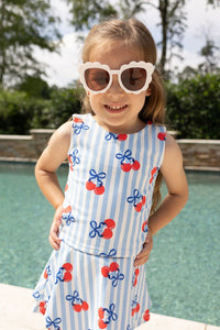 CHERRIES ATHLETIC SKIRT SET