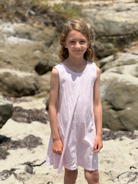 PIPPA DRESS PINK STRIPE