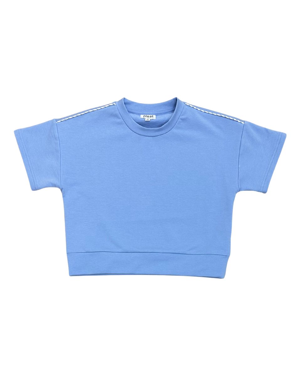 PLEAT ROXY TOP SEASIDE STRIPE