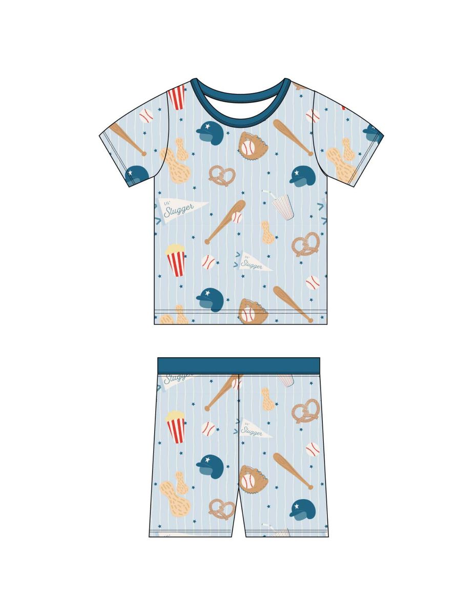 Home Run Pj Short Set