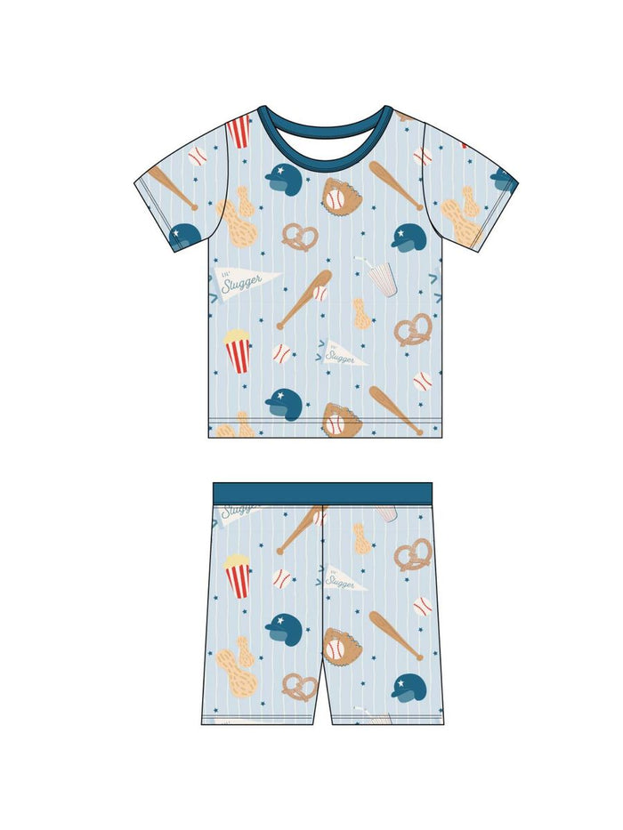 Home Run Pj Short Set