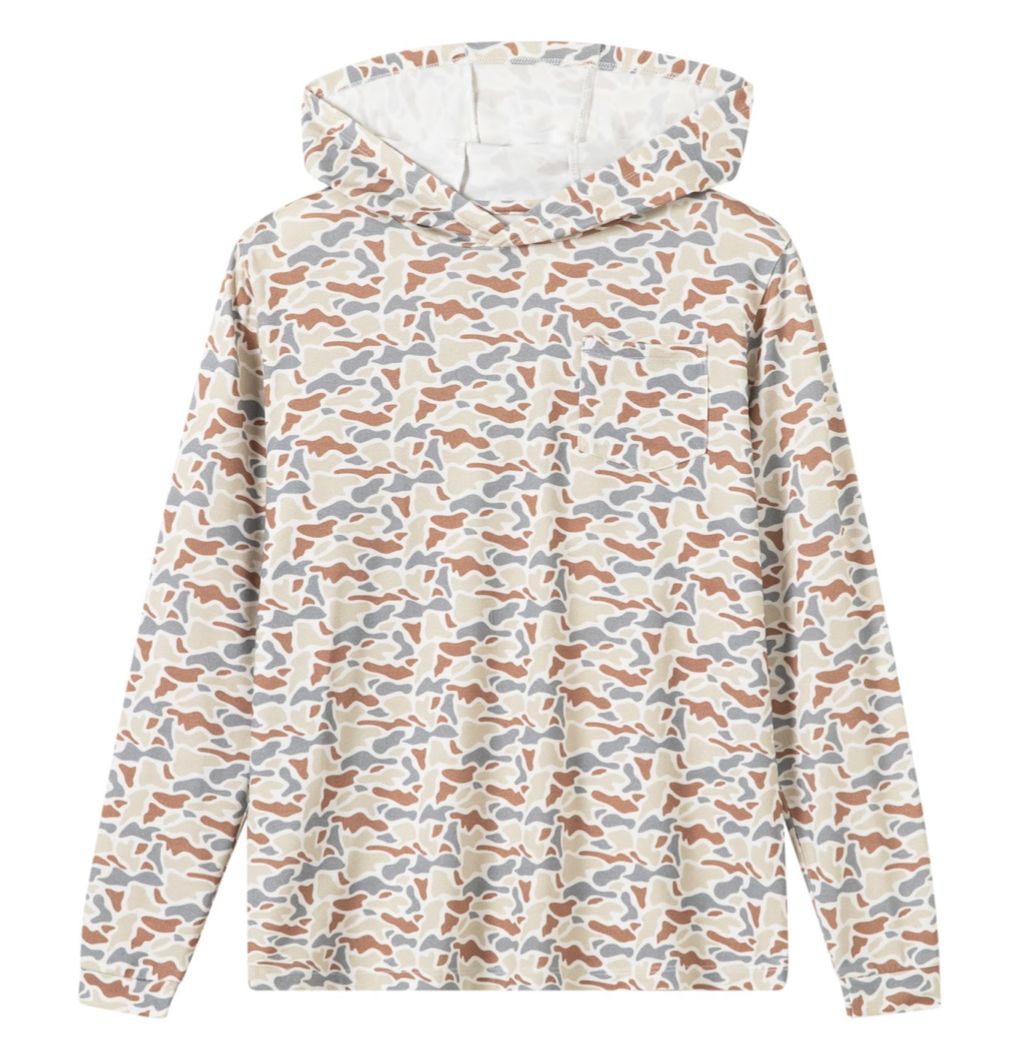 Woodland Camo Lightweight Hoodie