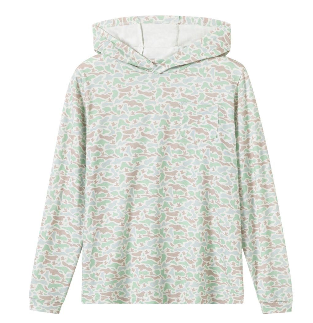 Marsh Camo Lightweight Hoodie