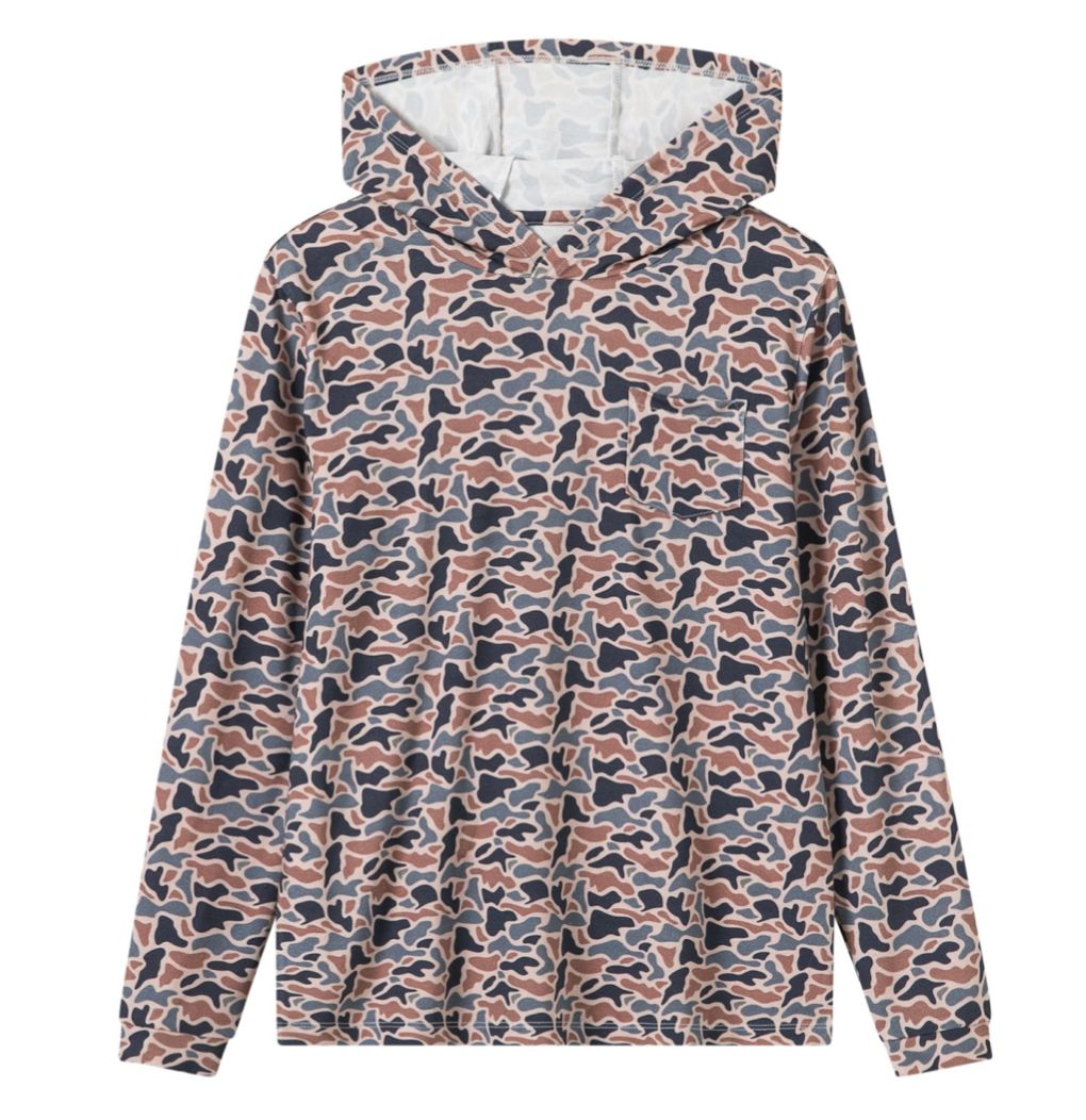 River Camo Lightweight Hoodie
