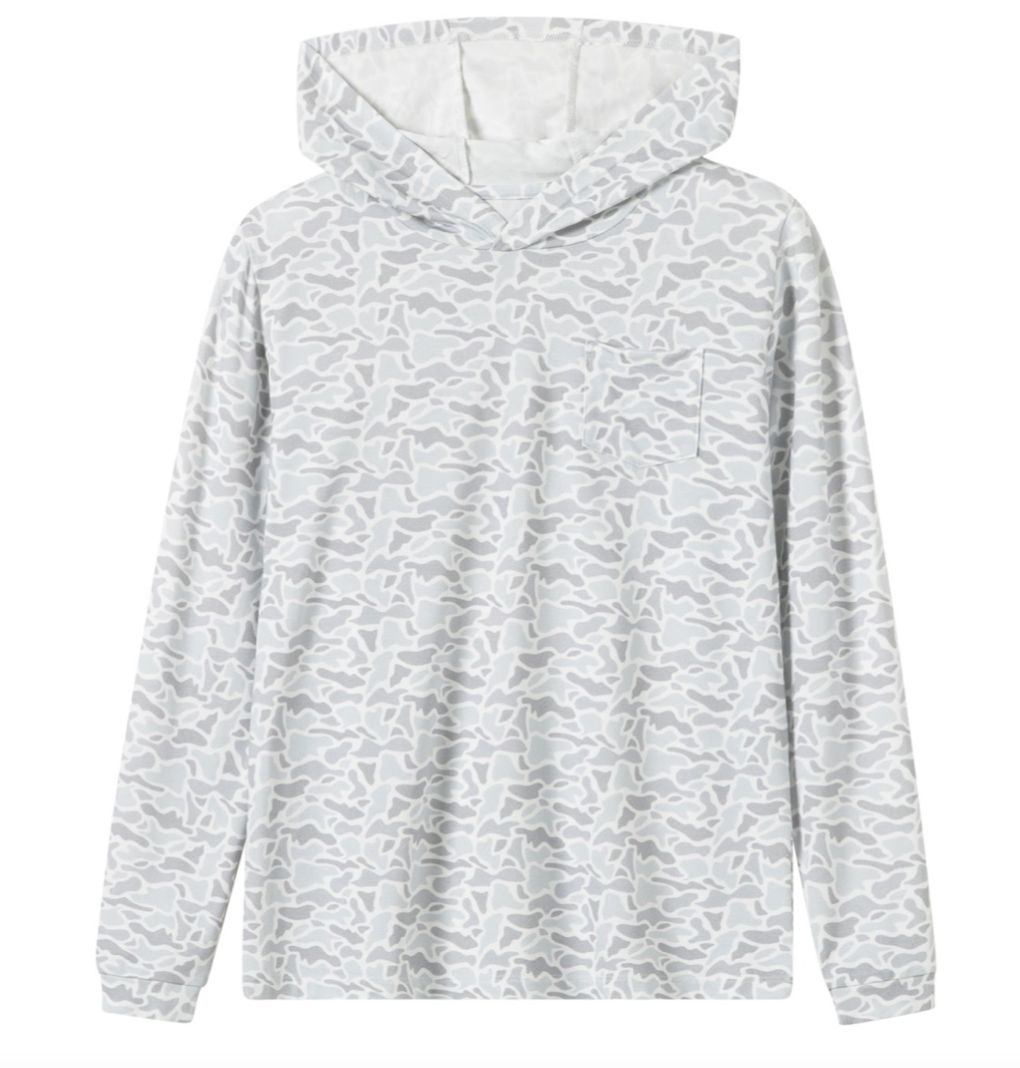 Polar Camo Lightweight Hoodie