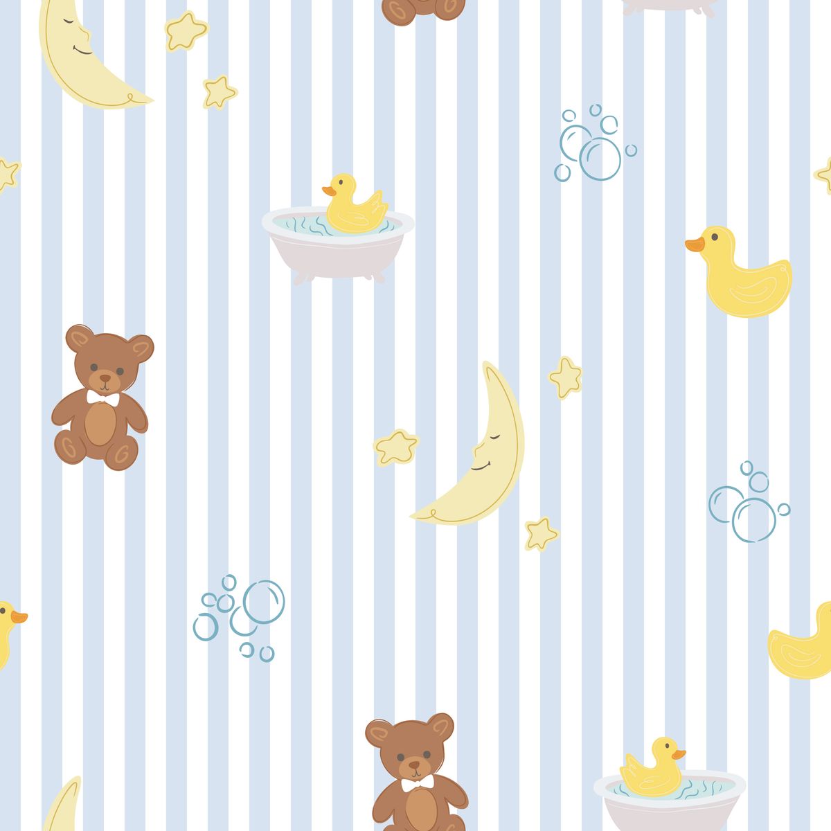 Bathtime Bubbles Zip Jam