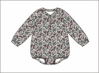 Harbor & Hound Henley Bubble Deer Camo