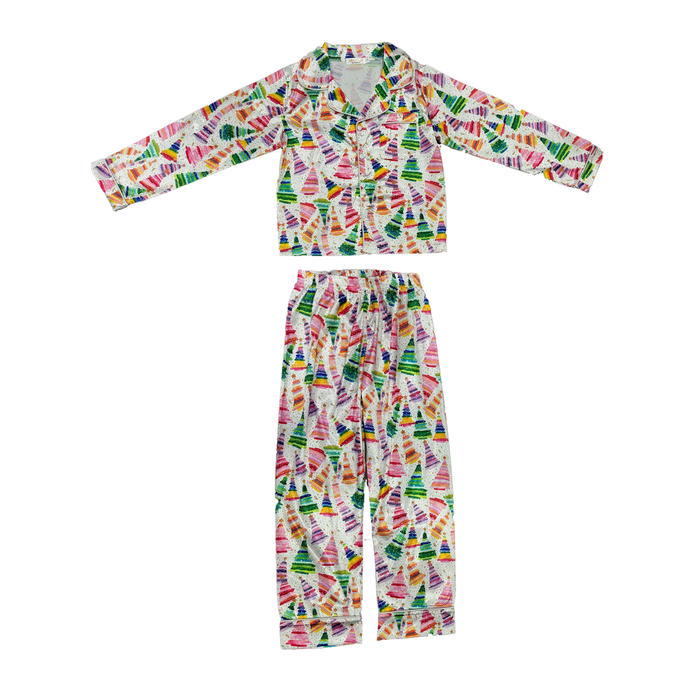 Tweenstyle Girls Christmas Tree Pajamas