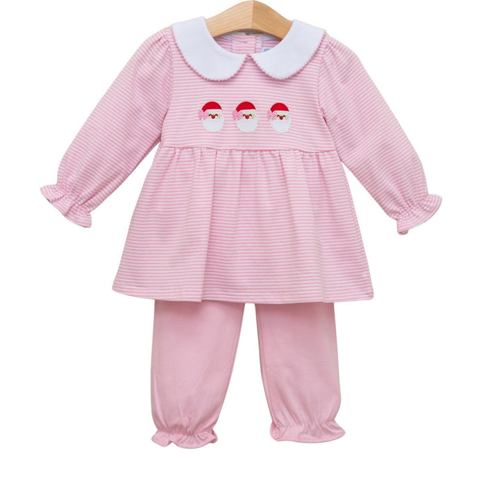 Trotter Street Santa Trio Bloomer Pant Set