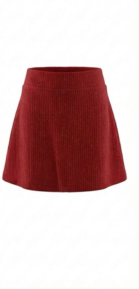 Libba Skirt Red Velour