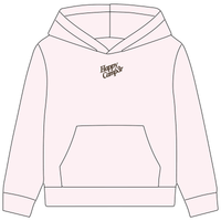 Happy Camp3r Puff Series Core Youth Hoodie PInk