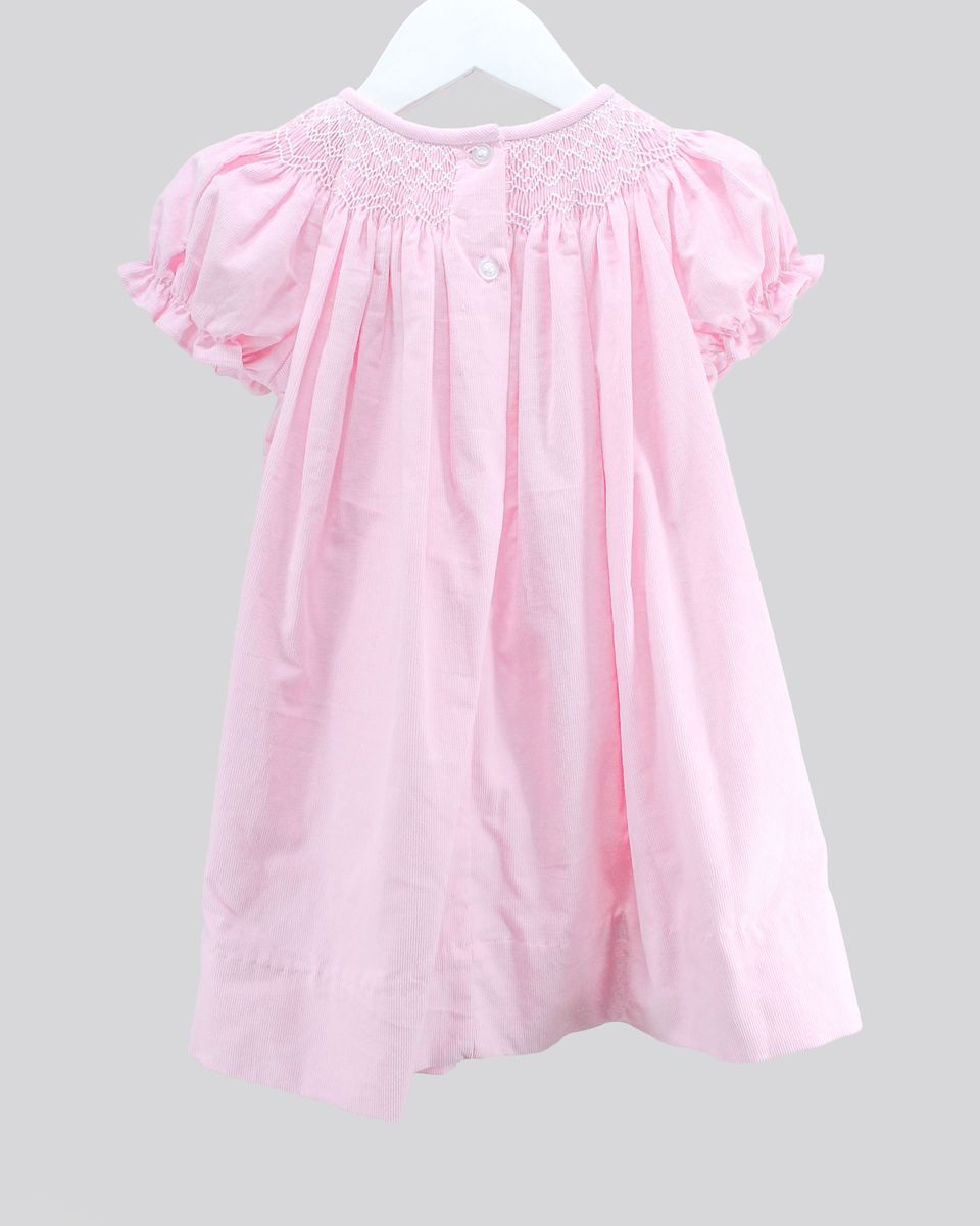 Baby Blessings Pink Geometric Lucy Dress