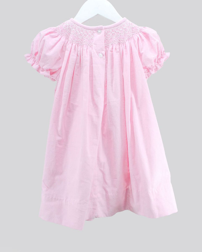 Baby Blessings Pink Geometric Lucy Dress