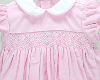 Baby Blessings Pink Geometric Grace Bubble