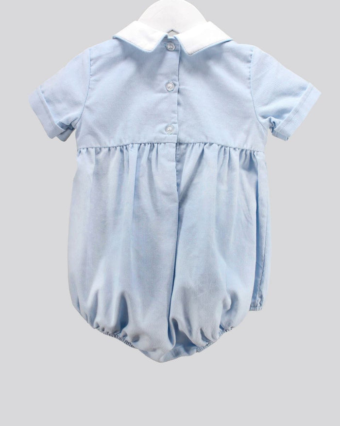 Baby Blessings Light Blue Geometric Julian Bubble