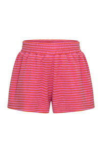 PLEAT CARLISE SHORT PINK/ORANGE