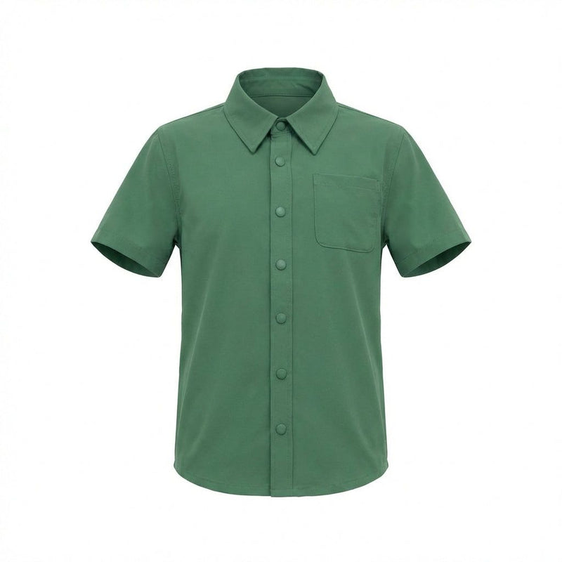 Mangrove Ss Button Down Field Green