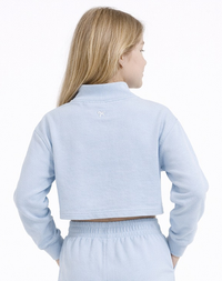 Vintage Havana Powder Blue Weekend Set With Bow